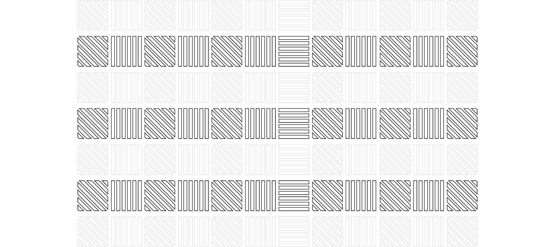 thin outlines stripes grid geometric pattern design background vector