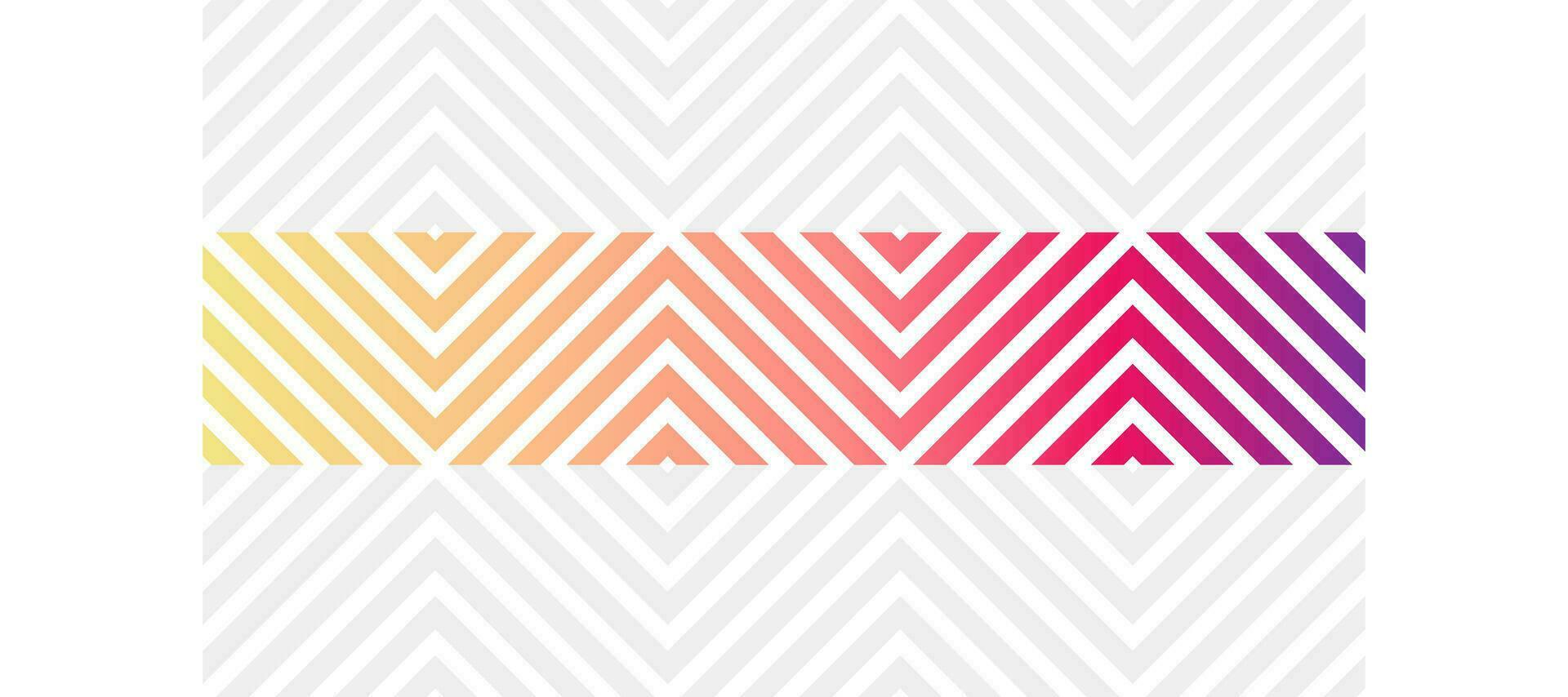 abstract gradient chevron lines geometric design background vector