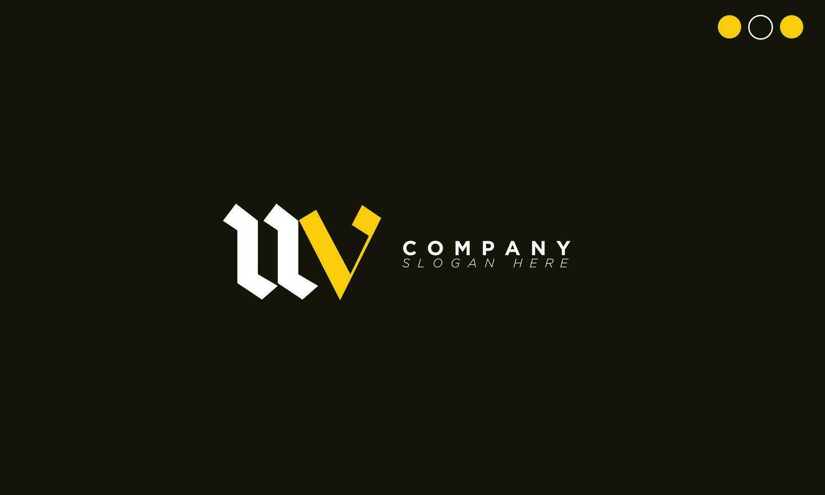 UV Alphabet letters Initials Monogram logo VU, U and V vector