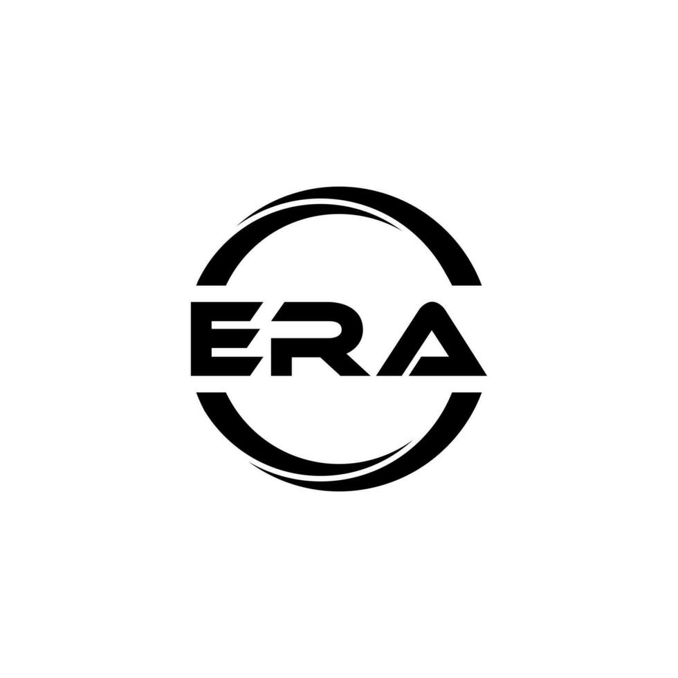 ERA Letter Logo Design, Inspiration for a Unique Identity. Modern Elegance and Creative Design. Watermark Your Success with the Striking this Logo. vector