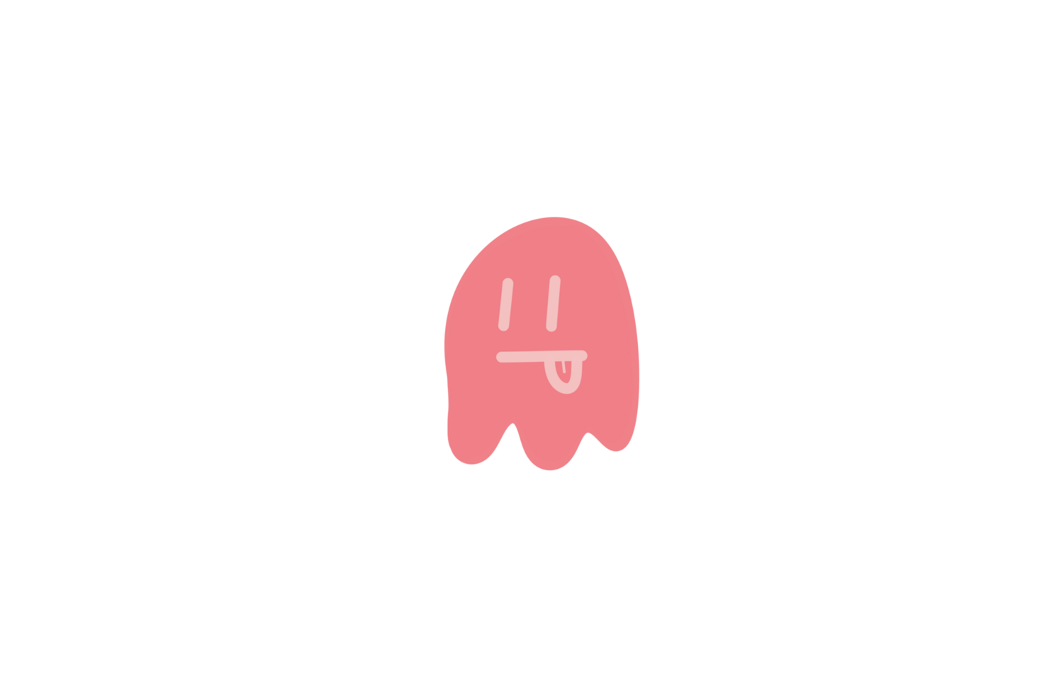 Creepy kawaii ghost png