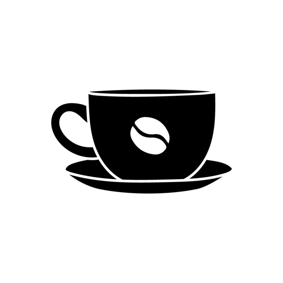 café icono vector. caliente bebida ilustración signo. té símbolo o logo. vector