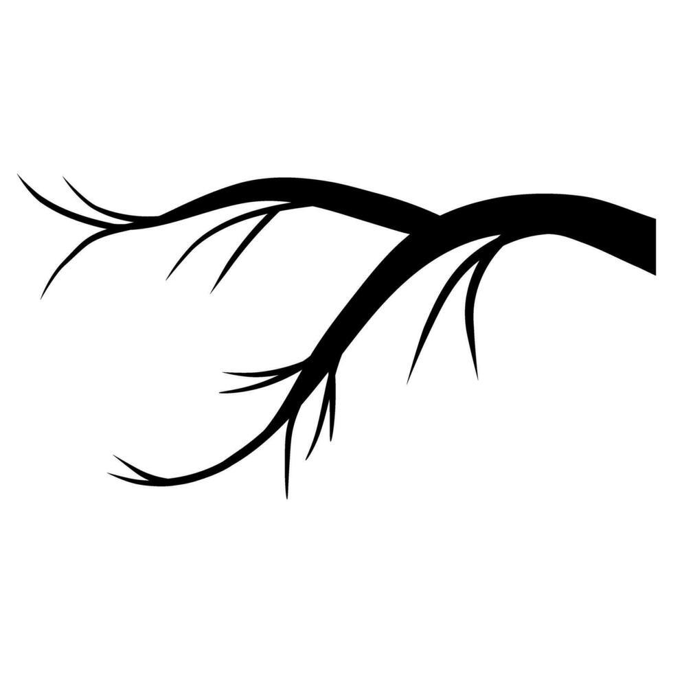 rama icono vector. árbol ilustración signo. leña símbolo o logo. vector
