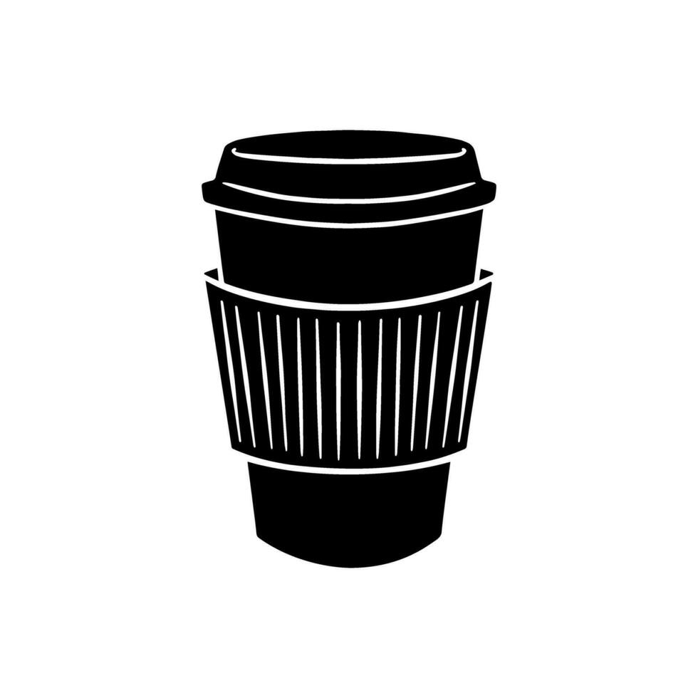 café icono vector. caliente bebida ilustración signo. té símbolo o logo. vector