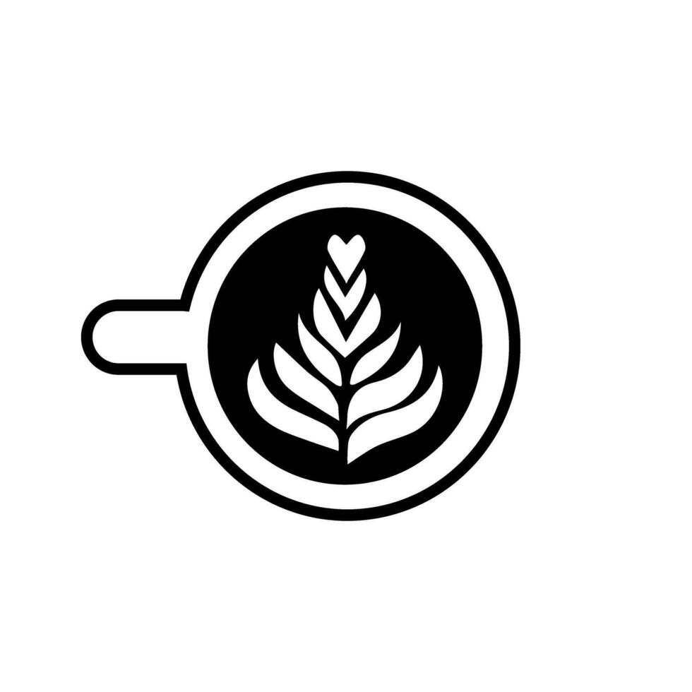 café icono vector. caliente bebida ilustración signo. té símbolo o logo. vector