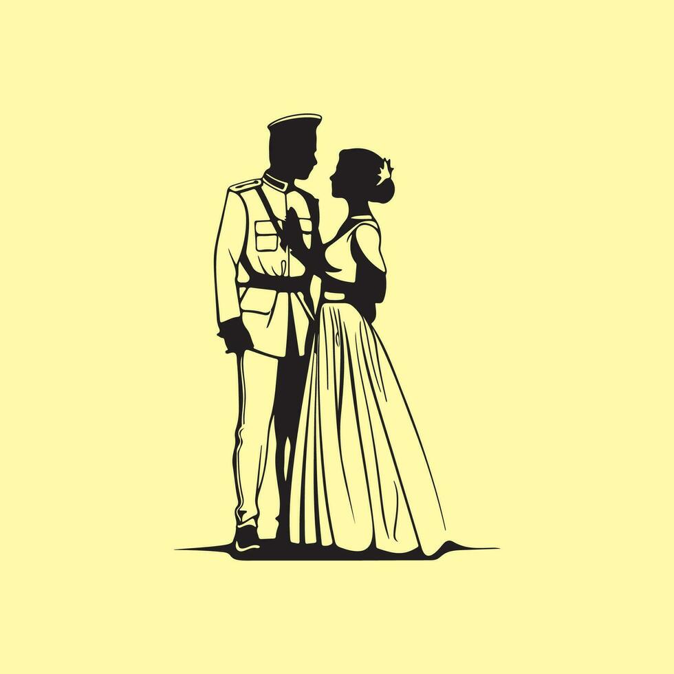 Married Vector Illustration, Logo, Design