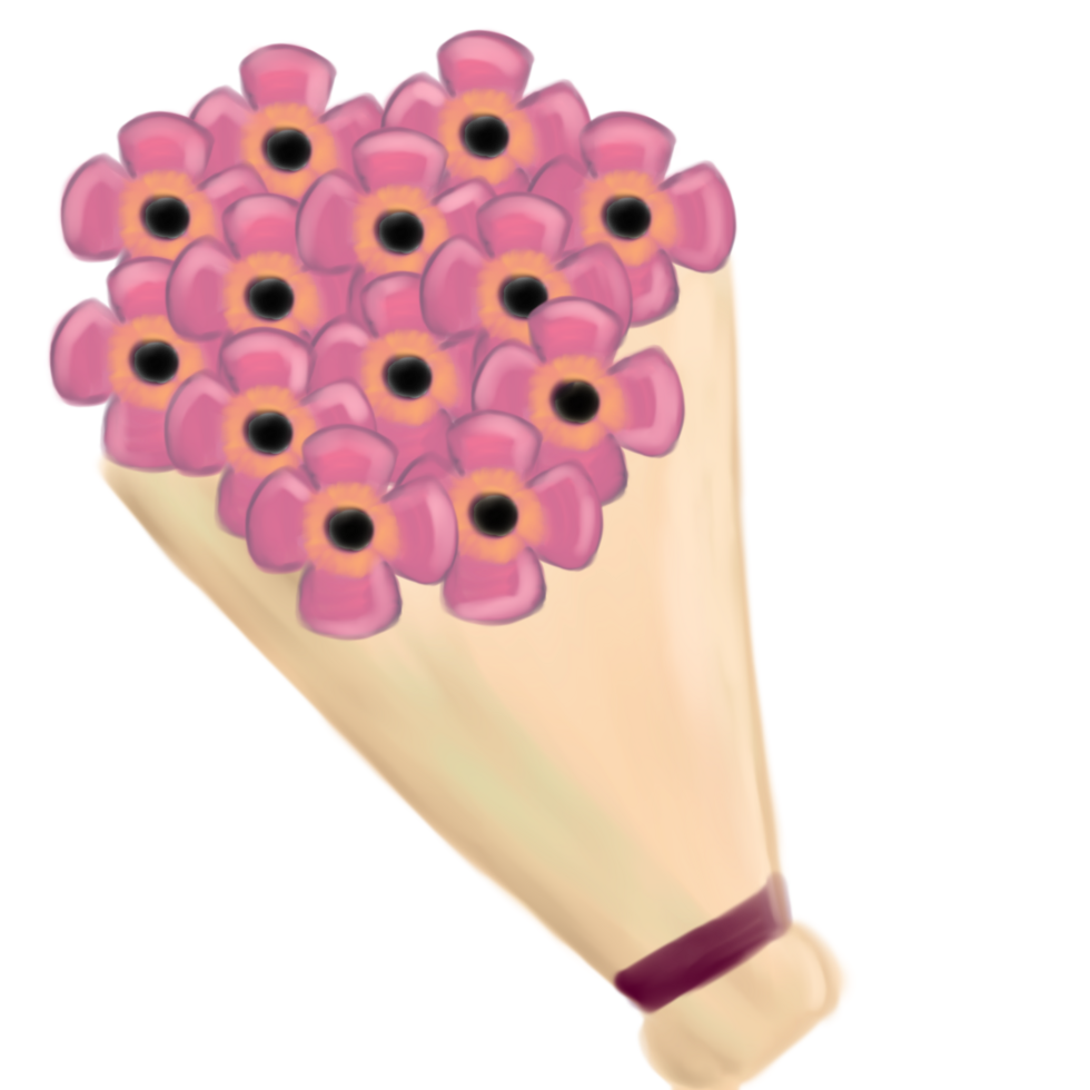 blombukett png