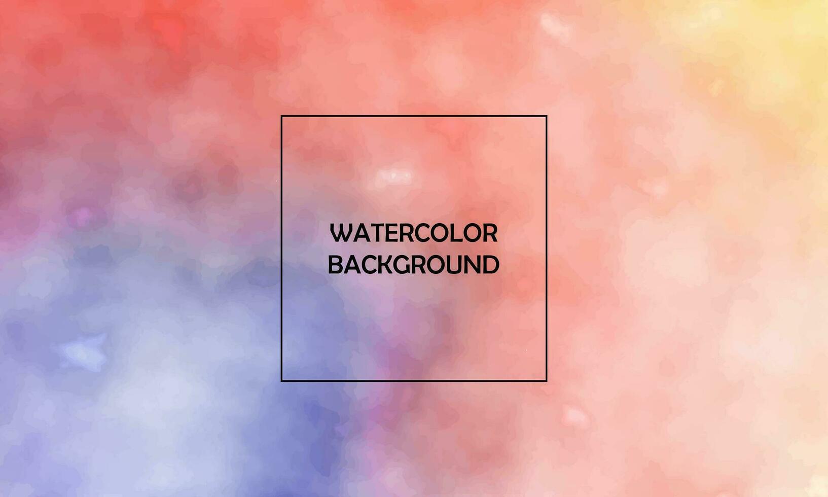 watercolor gradient mesh blur background with pastel, colorful, beauty, vector