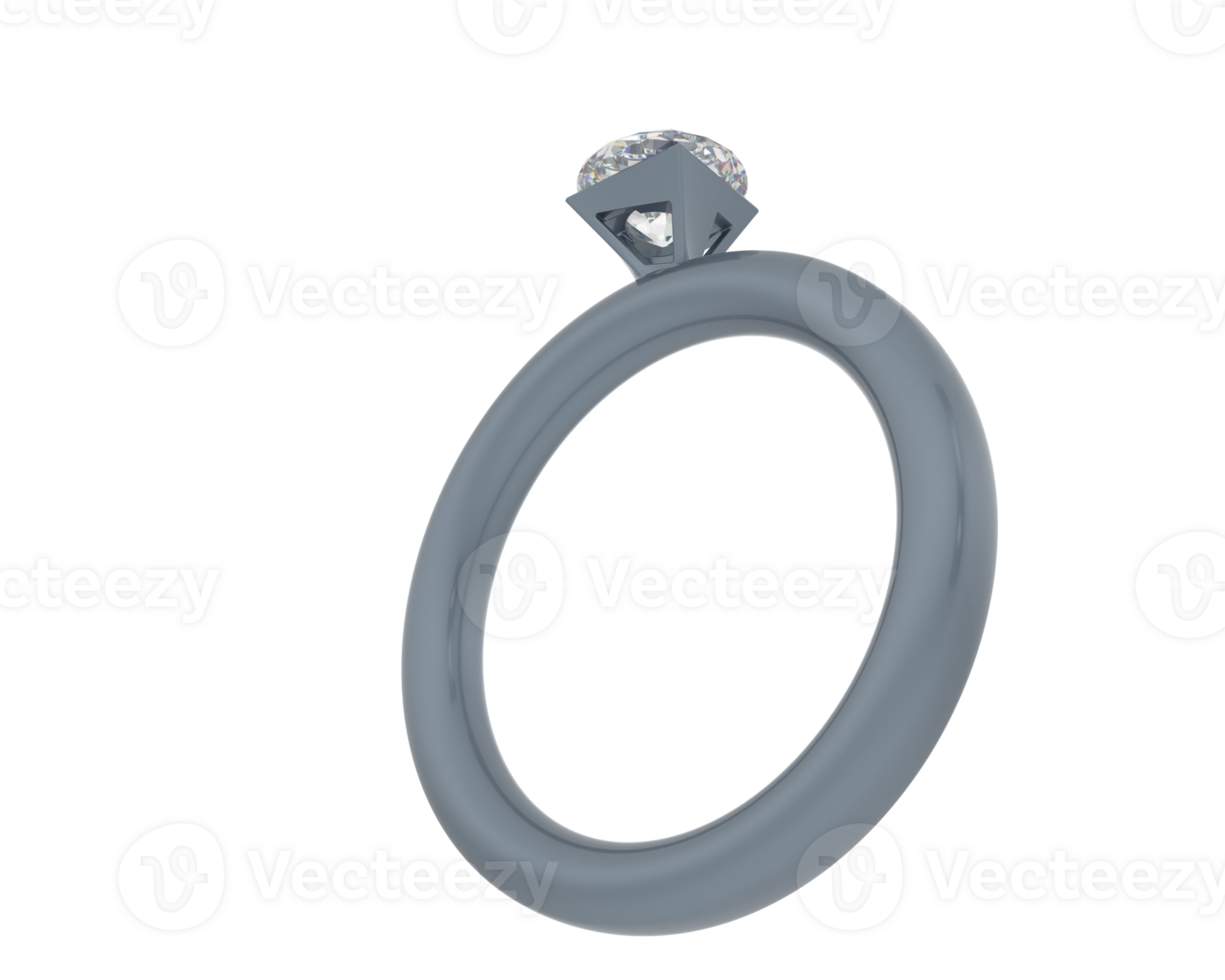 Jewelry isolated on background. 3d rendering - illustration png
