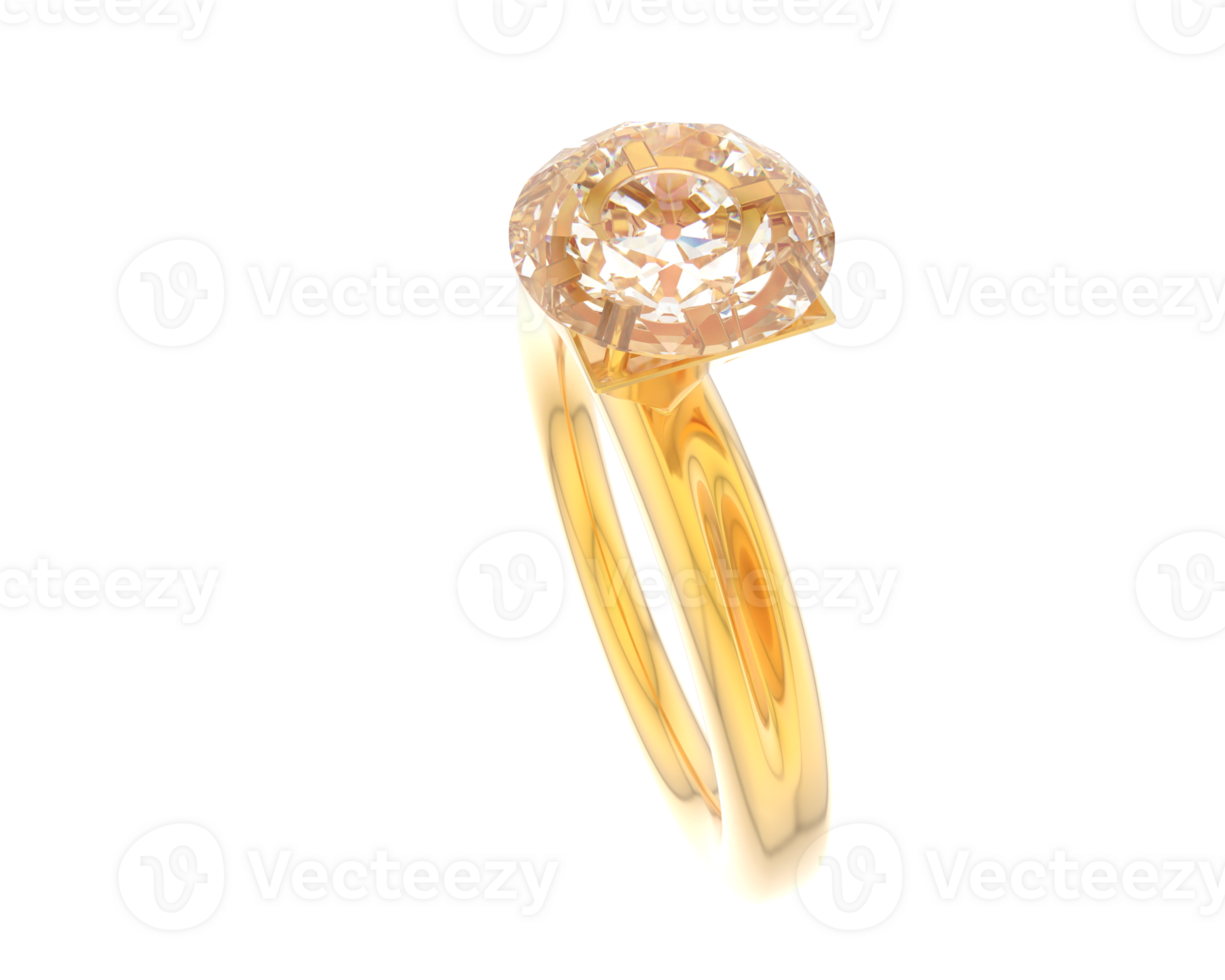 Jewelry isolated on background. 3d rendering - illustration png