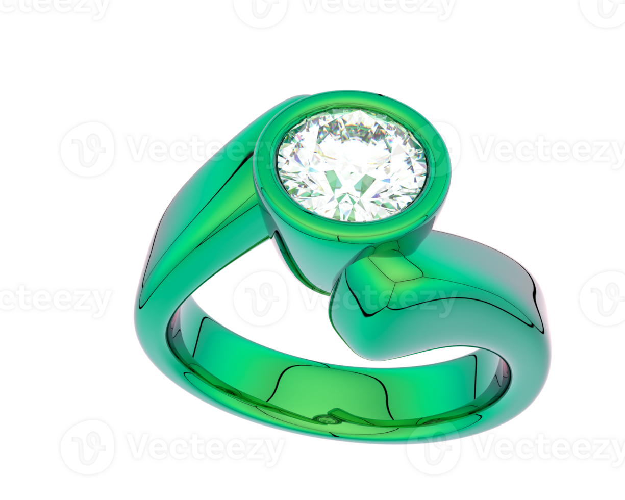 Jewelry isolated on background. 3d rendering - illustration png