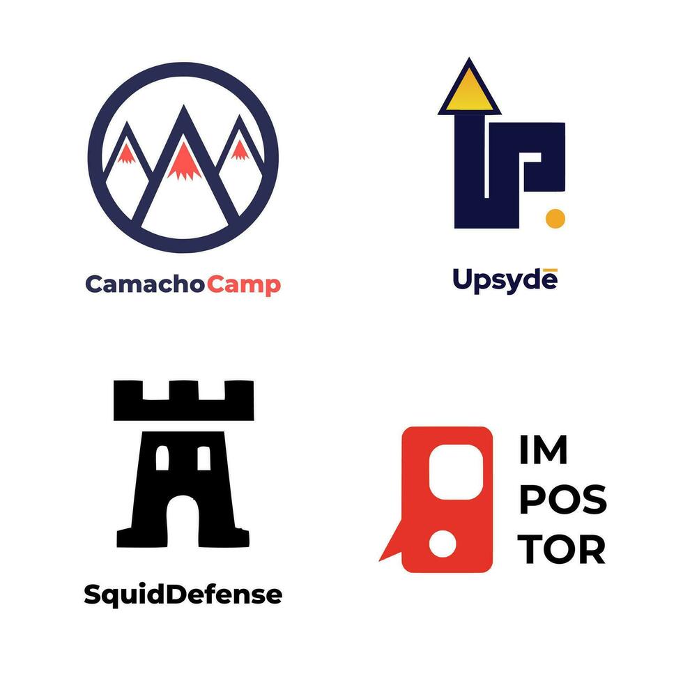conjuntos de logo diseño elementos, íconos y símbolos para cámping o al aire libre actividades. logo paquetes vector