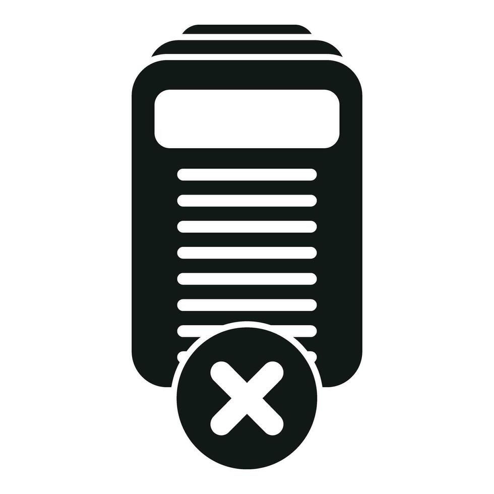 Restricted content icon simple vector. Data cloud process vector