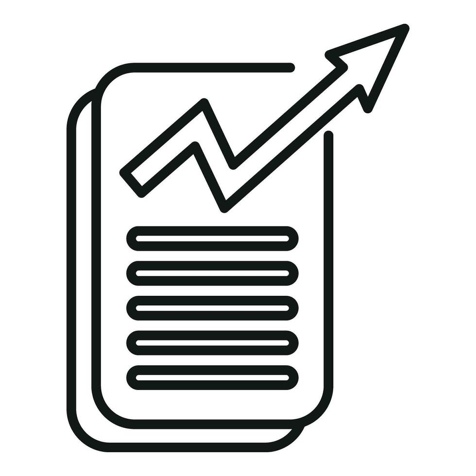Finance papers icon outline vector. Fusion direct customer vector