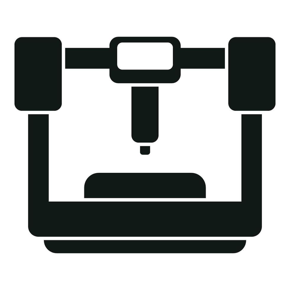 Modern bioprinting icon simple vector. Organ transplant vector