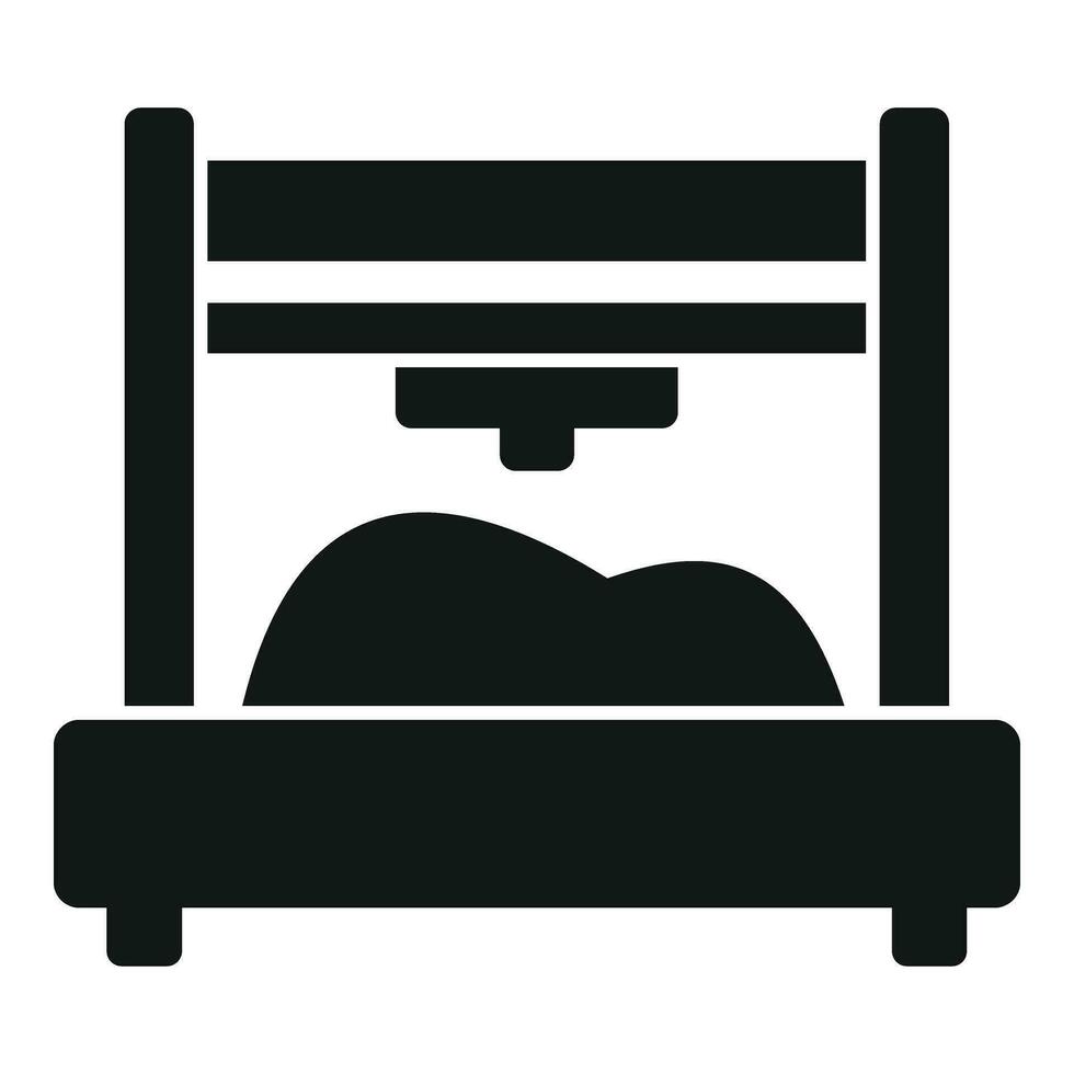 Liver printing icon simple vector. Medical bioprinting vector