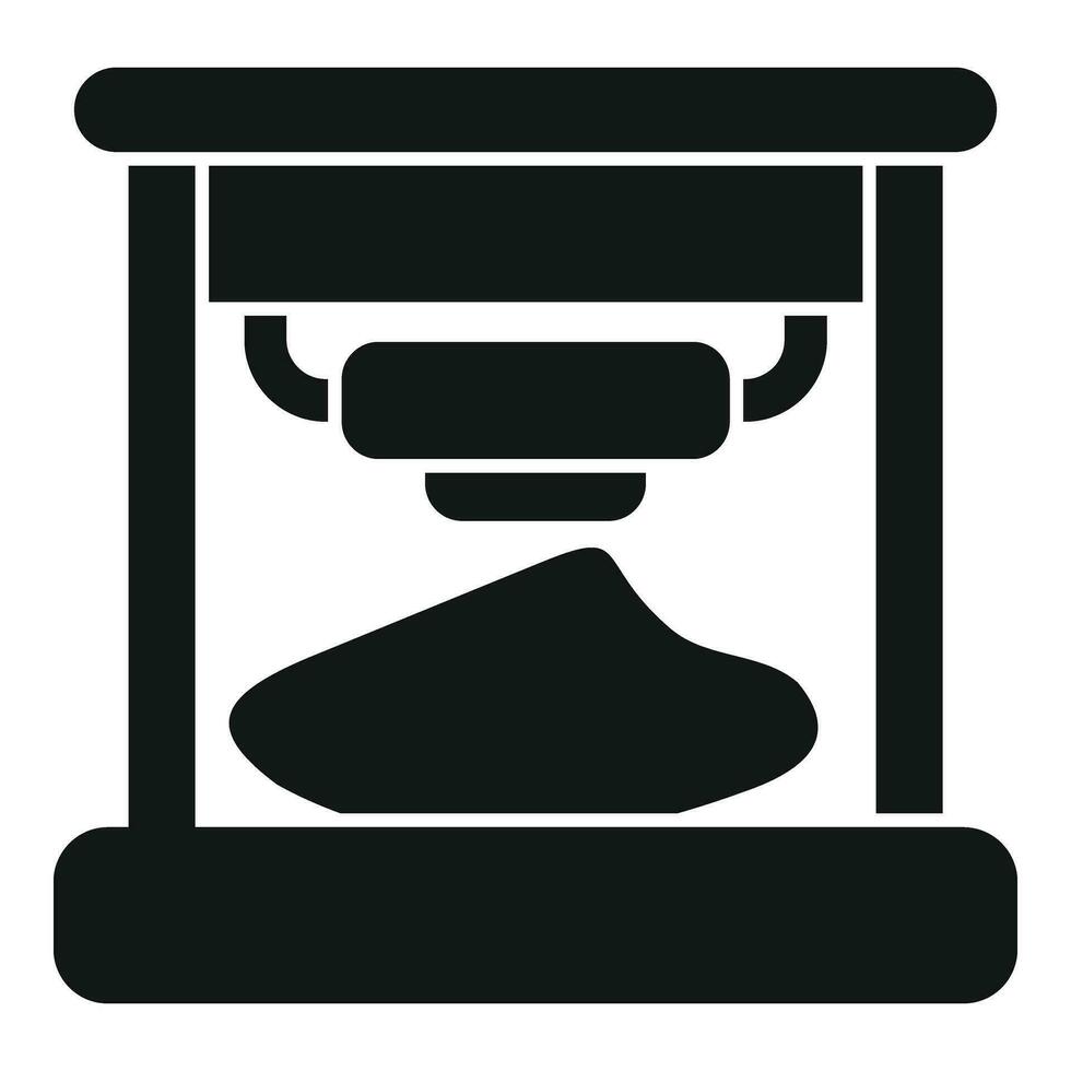 Cellular bioprinting icon simple vector. Medical science dna vector