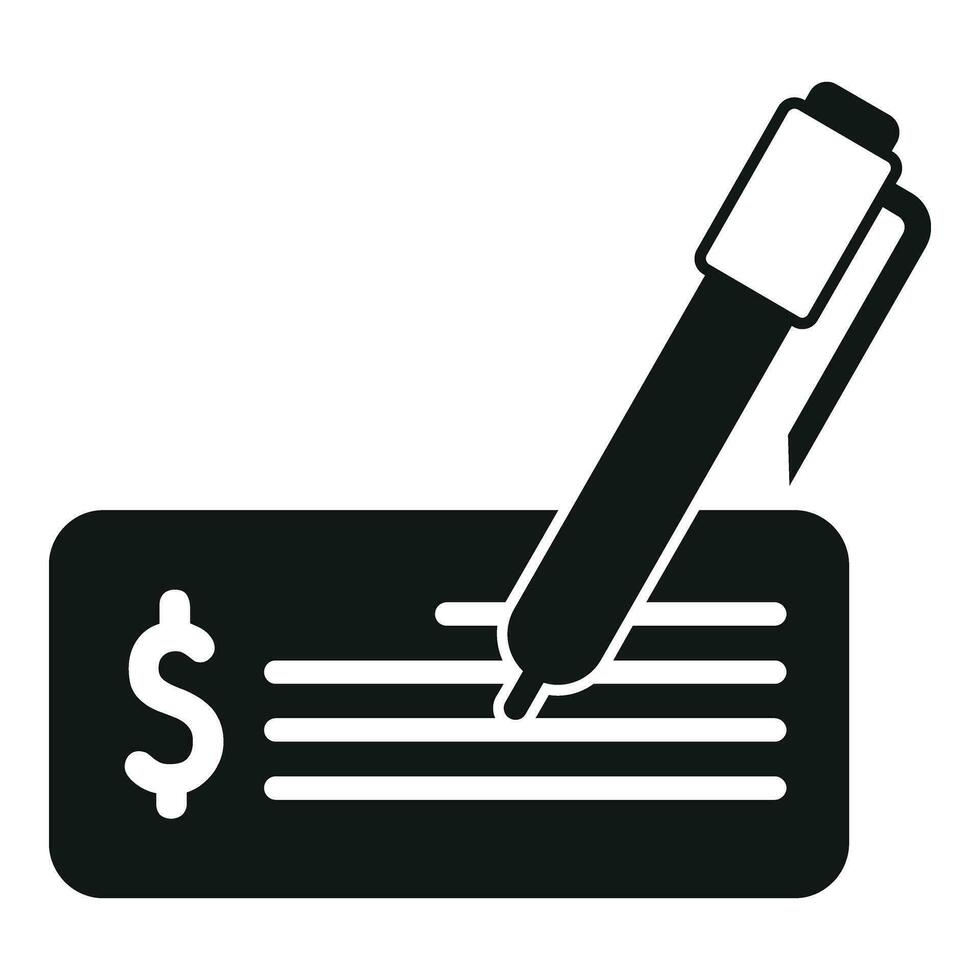 Write blank paper icon simple vector. Social deal online vector