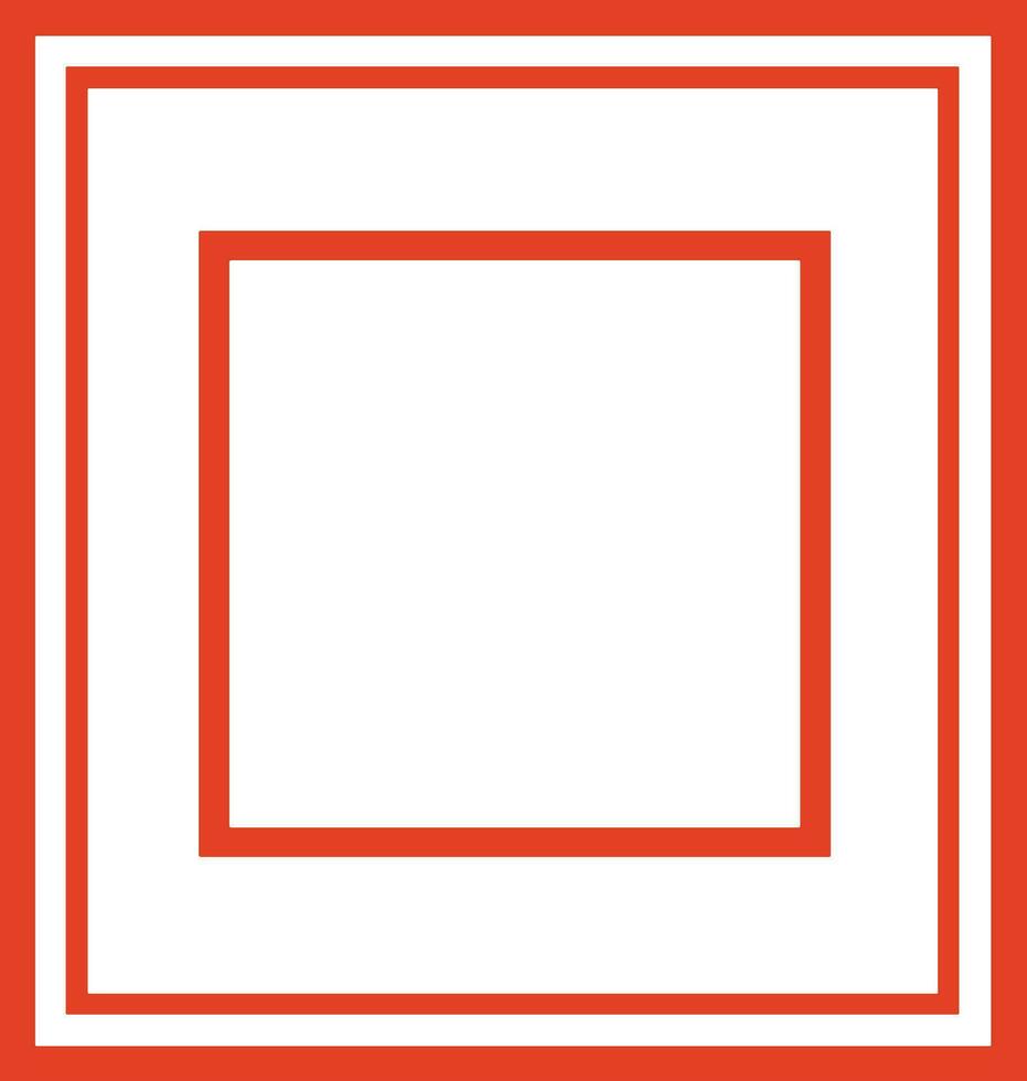 AI generated Chinese style message frame in vintage style vector