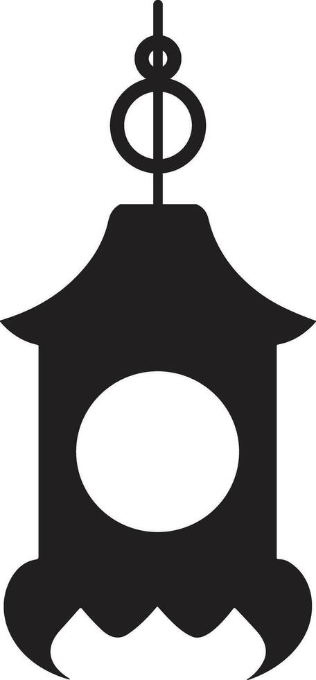 AI generated Islamic style lamp in vintage style vector