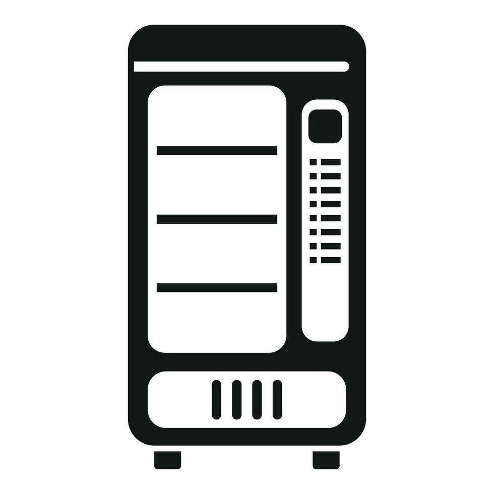 Drinking machine supply icon simple vector. Food snack vector