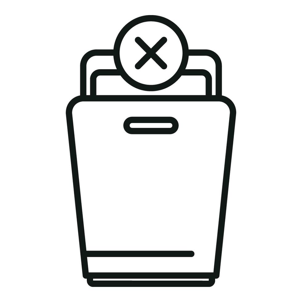 Need repair dishwasher icon outline vector. Fixing worker vector