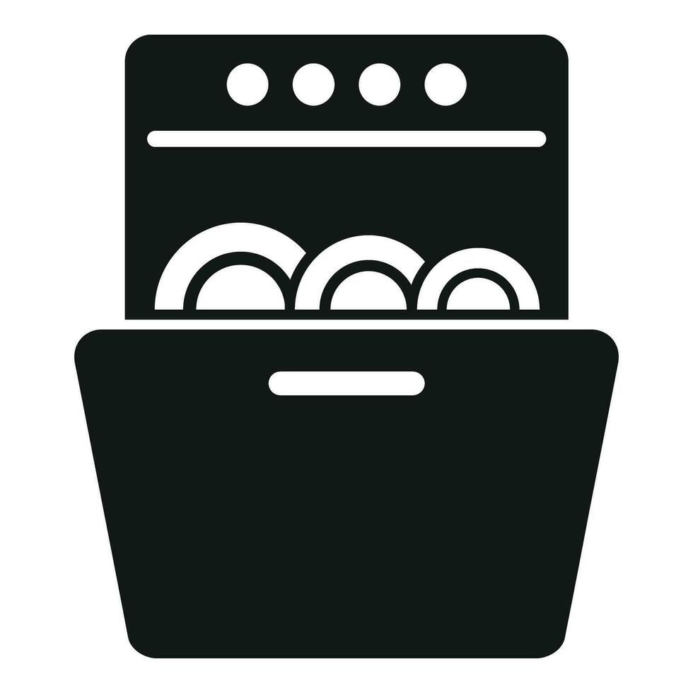 Water appliance work icon simple vector. Home toilet vector