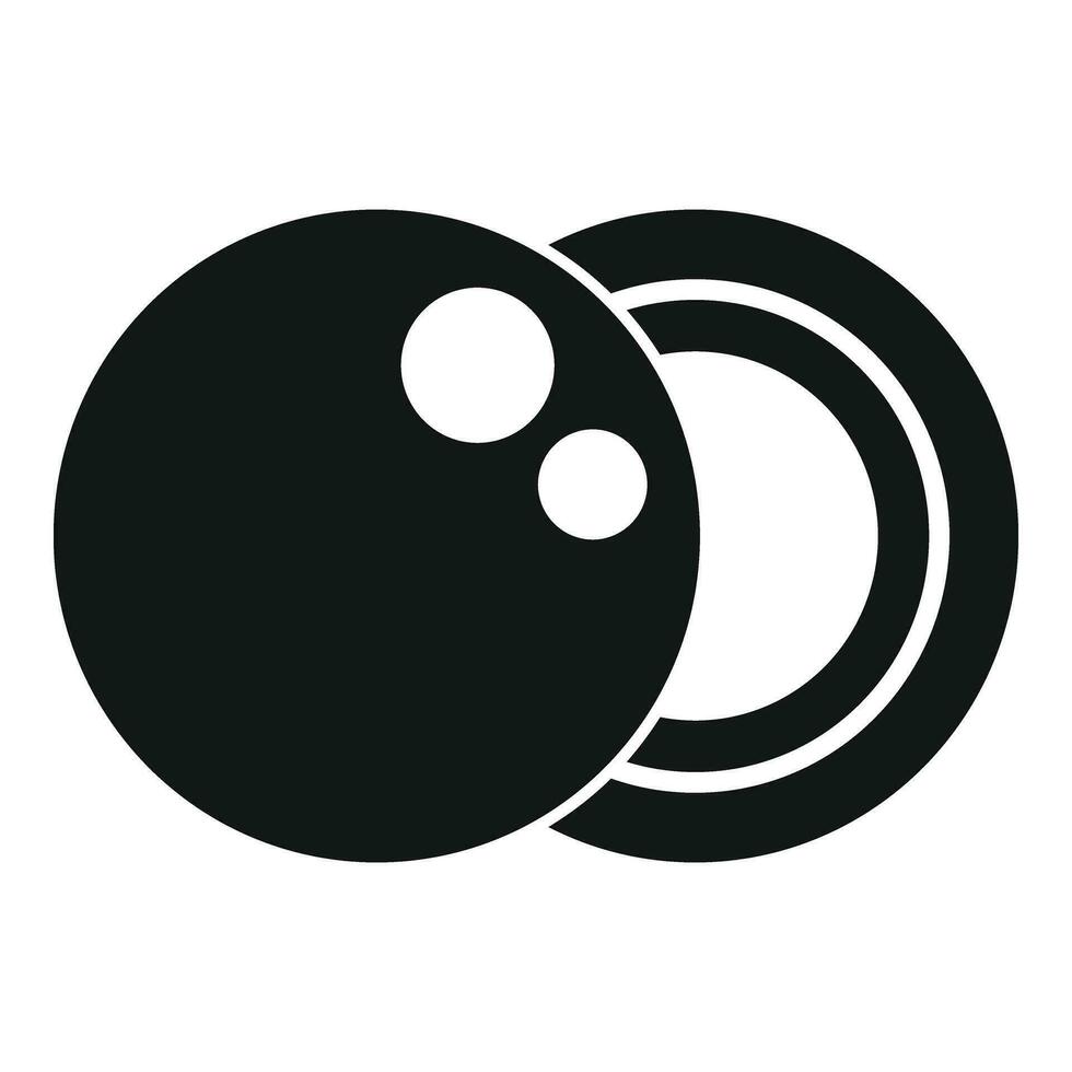 Skin mask cosmetics icon simple vector. Korean product vector