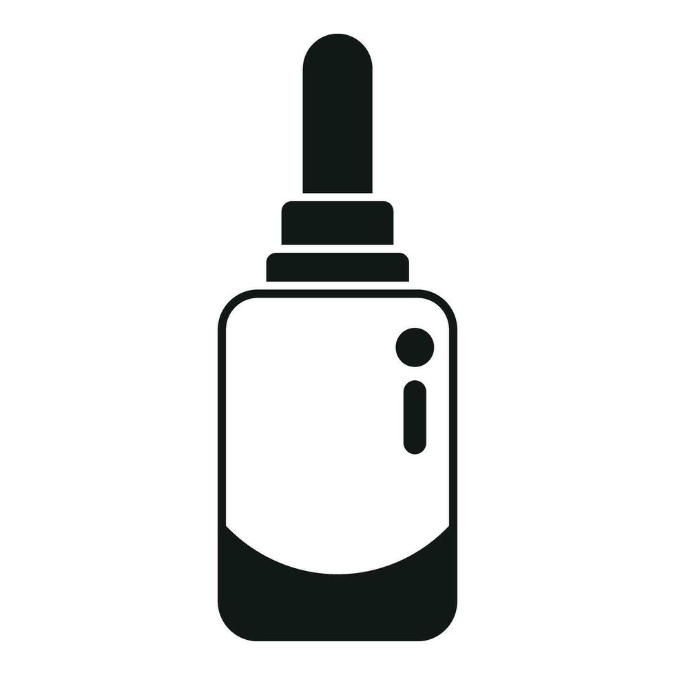 Lipstick care product icon simple vector. Care bio skin vector