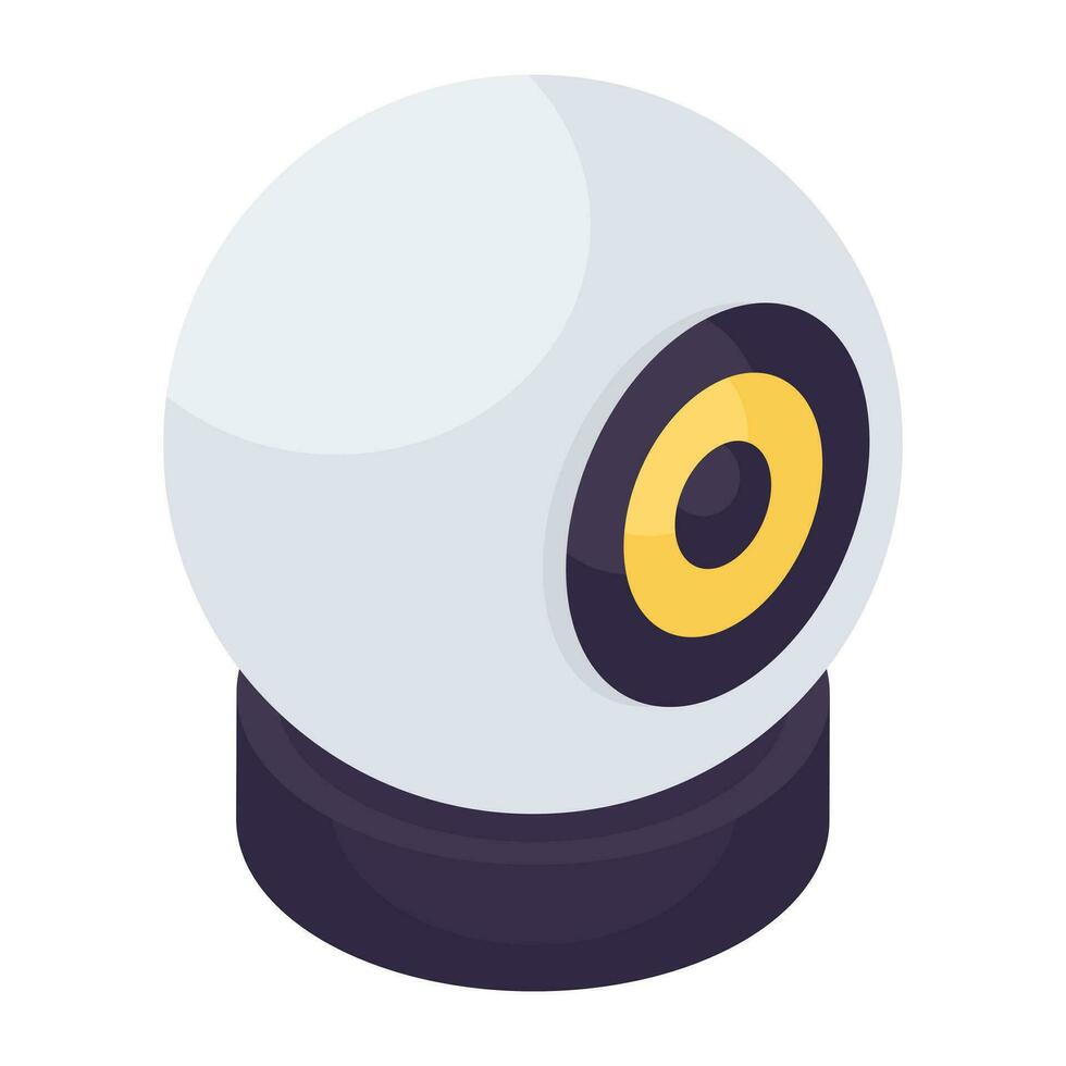 A modern technology icon of webcam vector