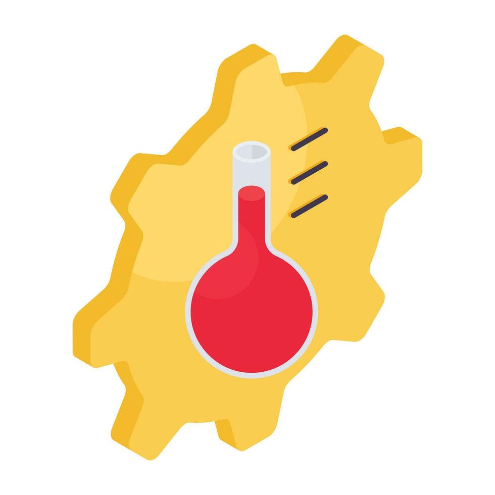 Perfect design icon of temperature management vector