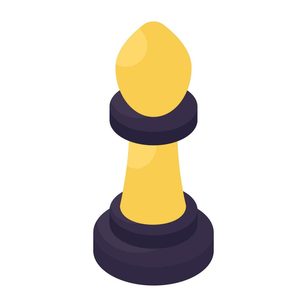 Isometric design icon of strateo vector