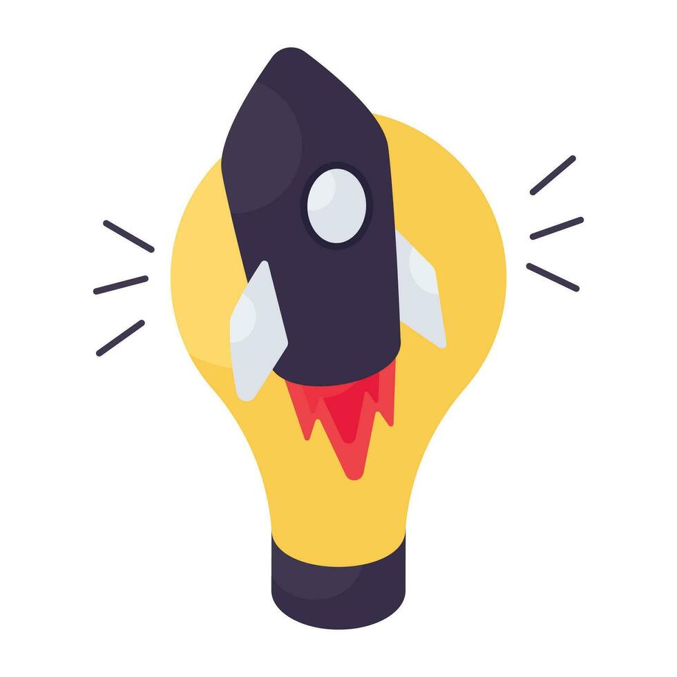 Perfect design icon of startup vector