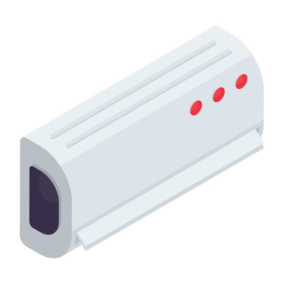 Perfect design icon of air conditioner vector