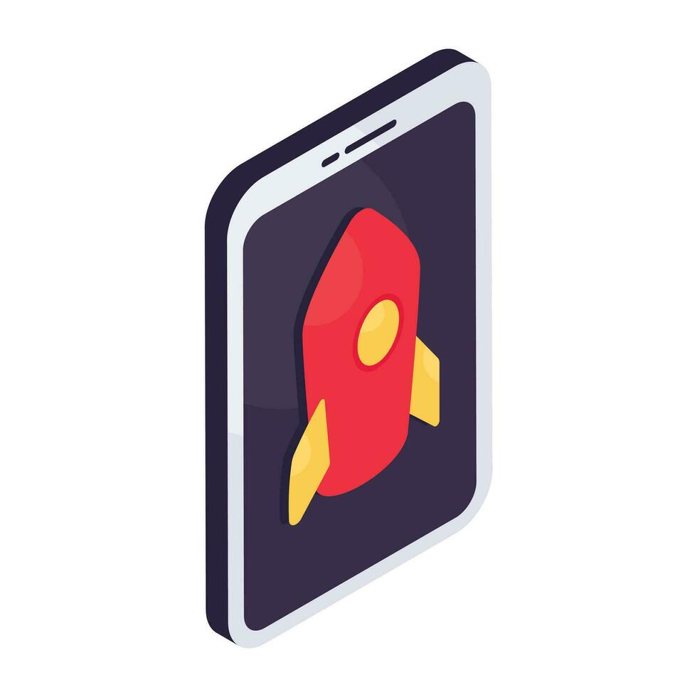 Perfect design icon of startup vector