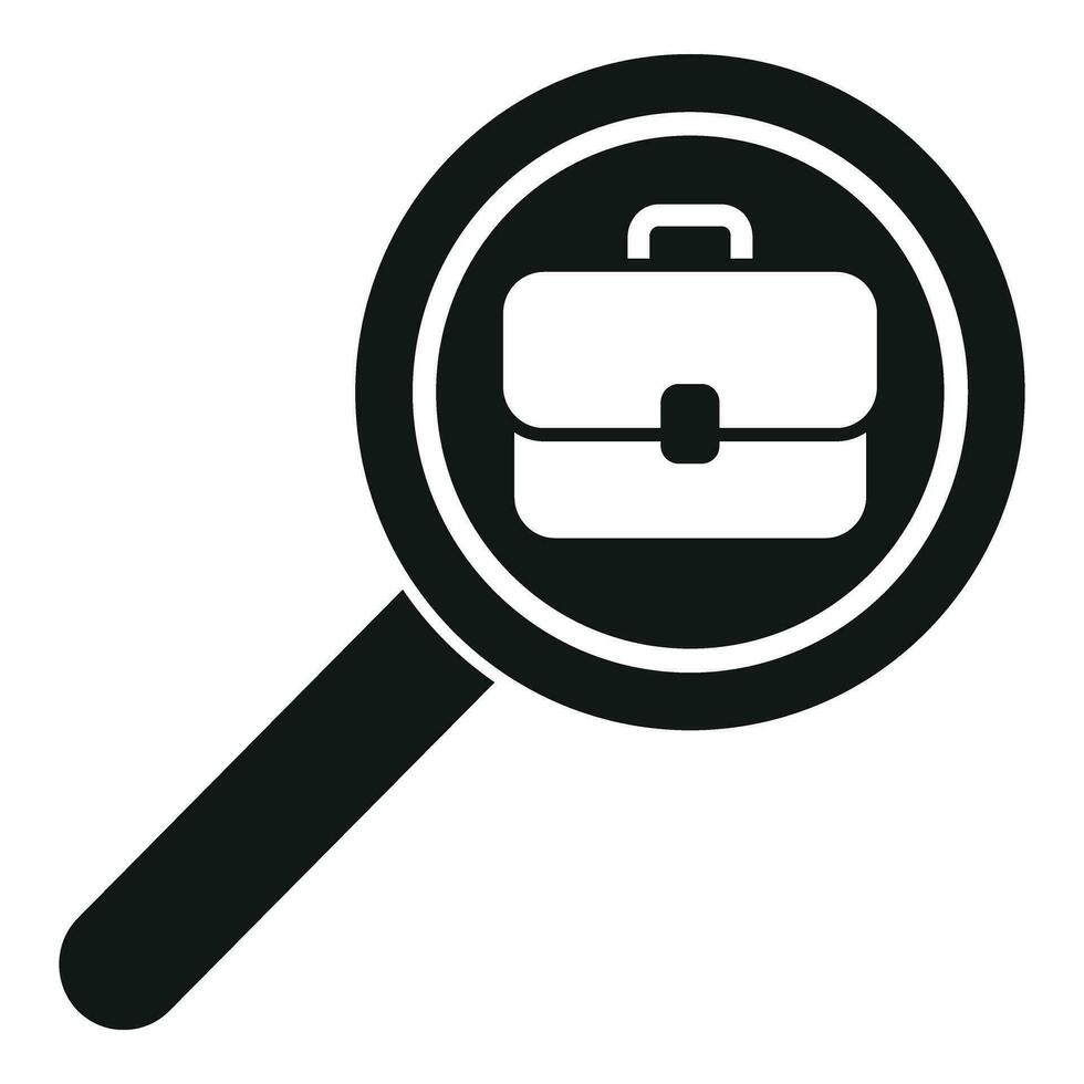 Search hunting boss icon simple vector. Discovery work vector