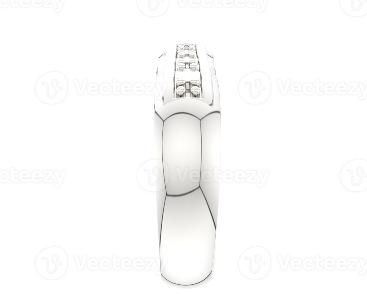 Smycken isolerat på bakgrund. 3d tolkning - illustration png