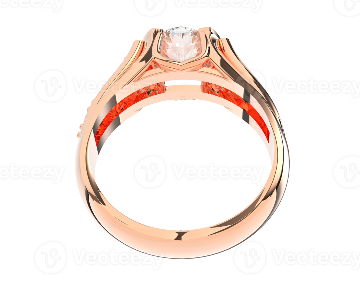 sieraden geïsoleerd Aan achtergrond. 3d renderen - illustratie png