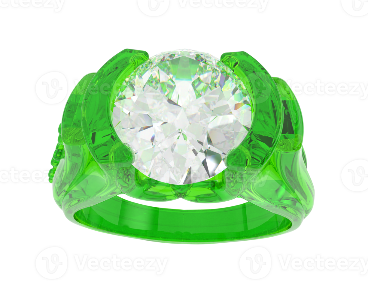 Jewelry isolated on background. 3d rendering - illustration png