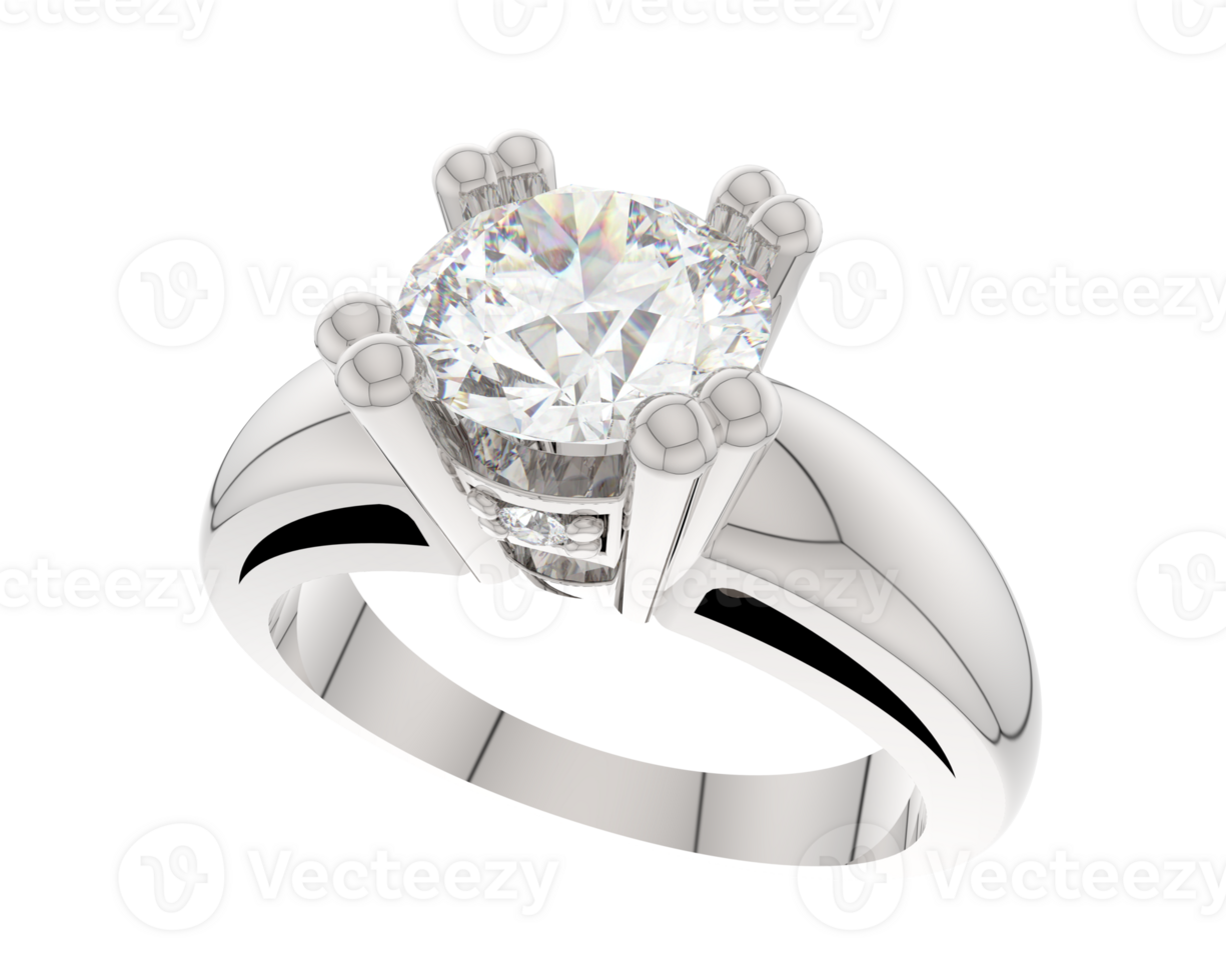 Jewelry isolated on background. 3d rendering - illustration png