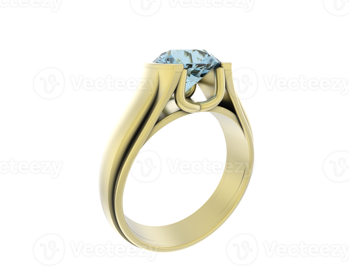 Jewelry isolated on background. 3d rendering - illustration png