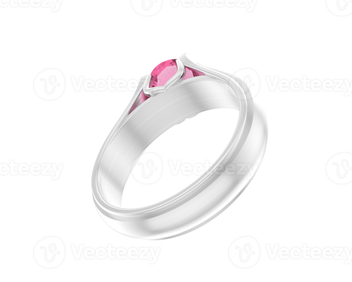 Jewelry isolated on background. 3d rendering - illustration png