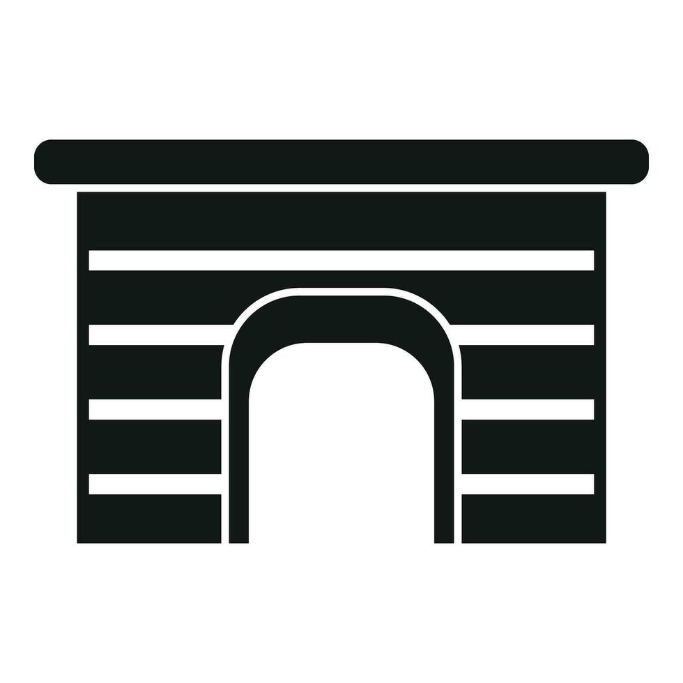 Animal canine house icon simple vector. Friend domesticated vector