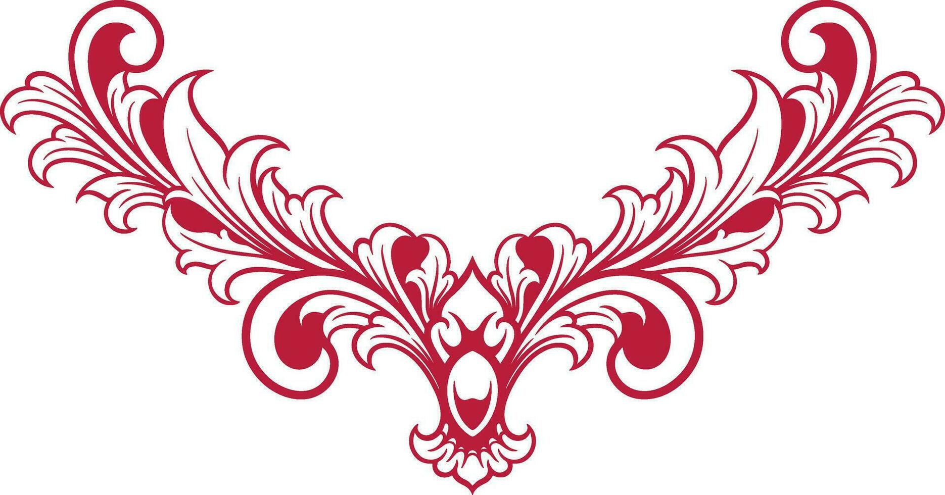 Border ornament illustration vector