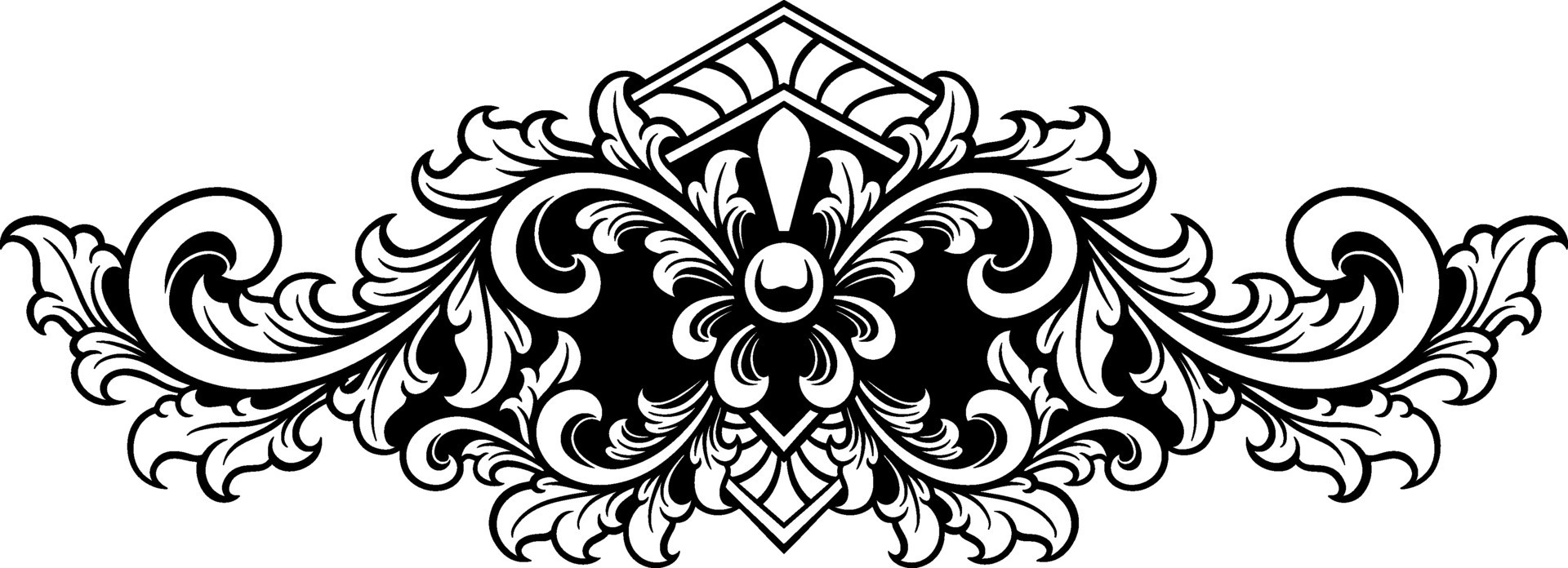 Border ornament illustration 36590983 Vector Art at Vecteezy