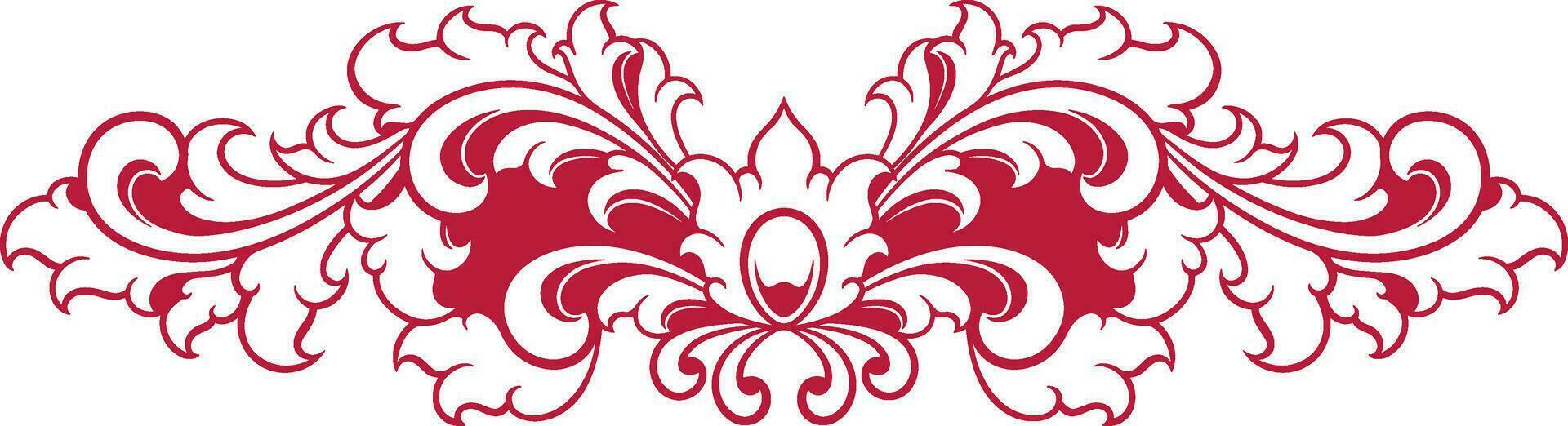 Border ornament illustration vector