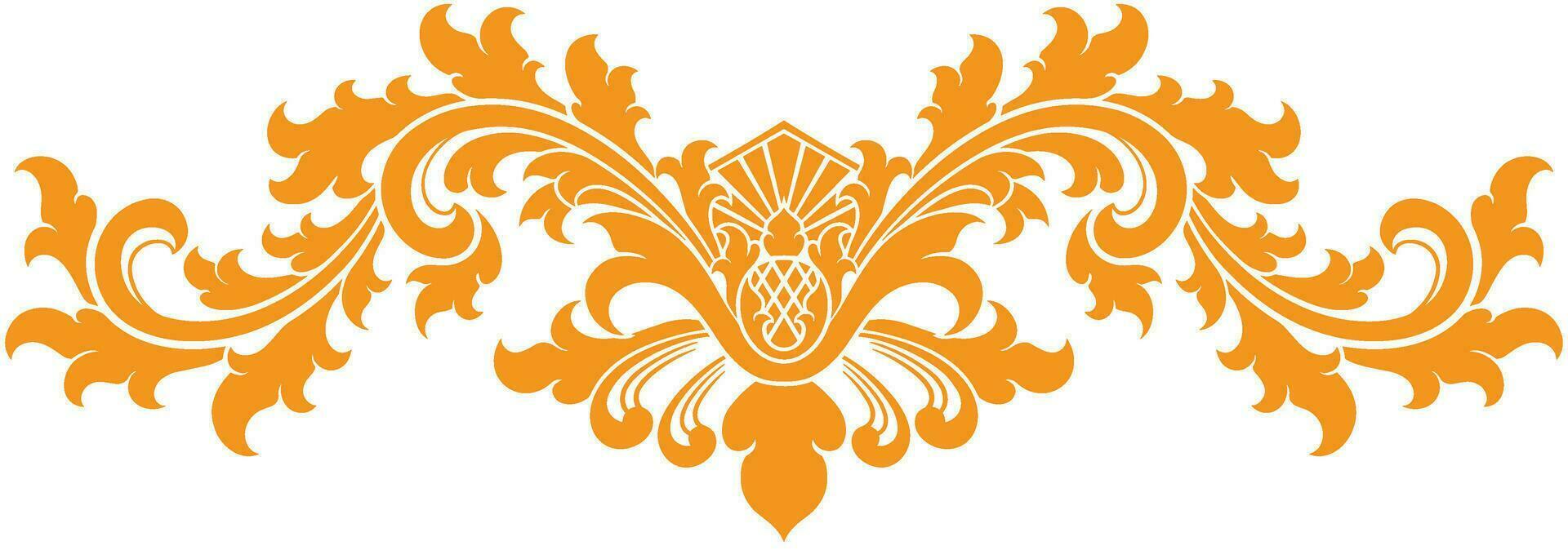 Border ornament illustration vector