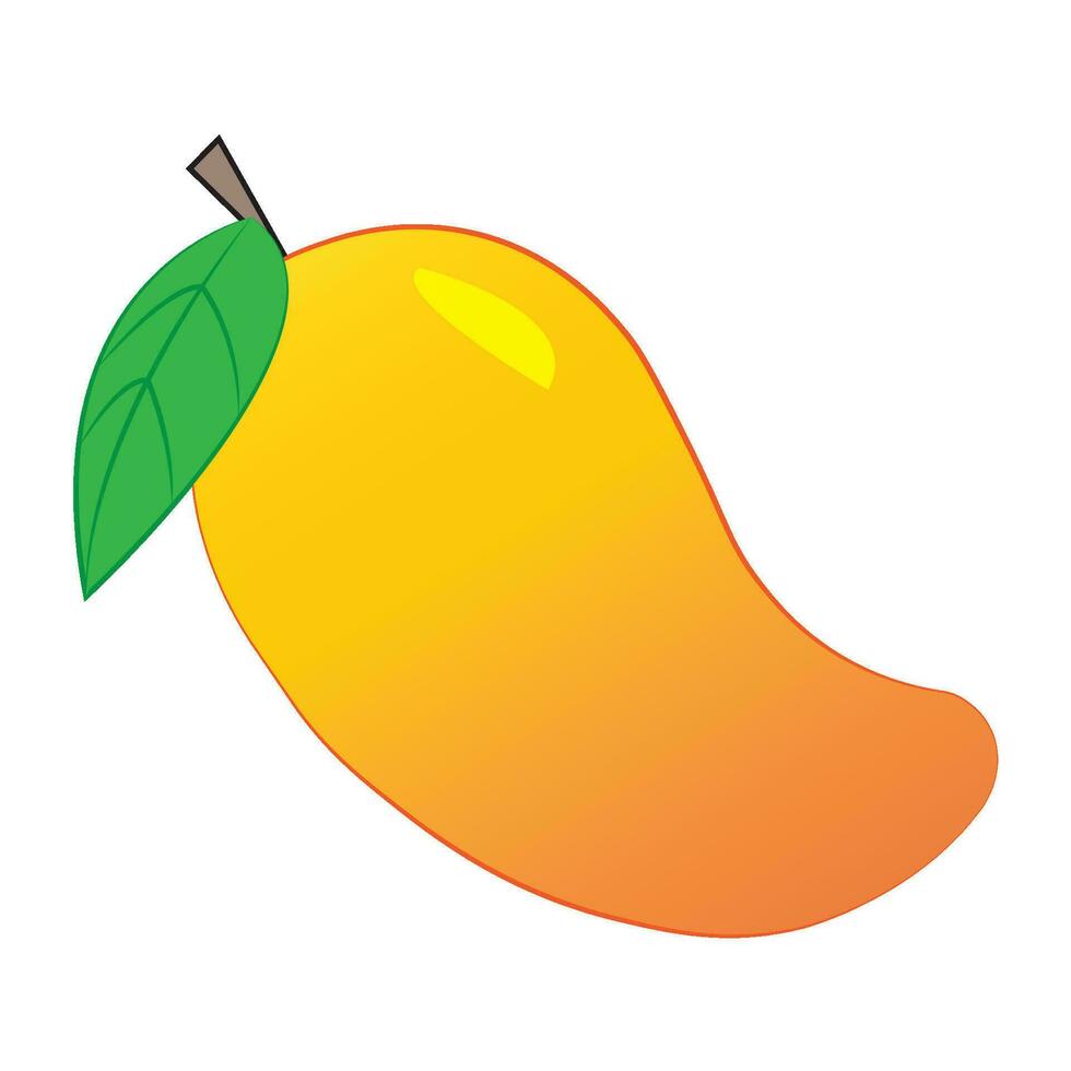 mango icon logo vector design template