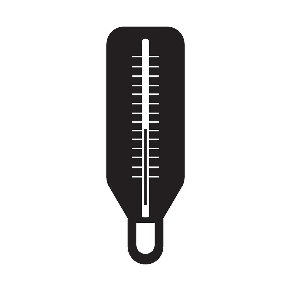 thermometer icon logo vector design template