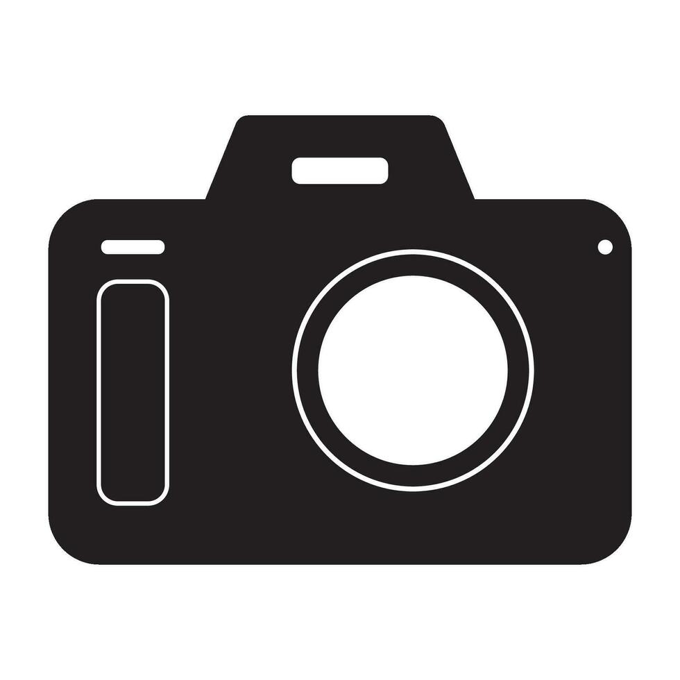 plantilla de diseño de vector de logotipo de icono de cámara